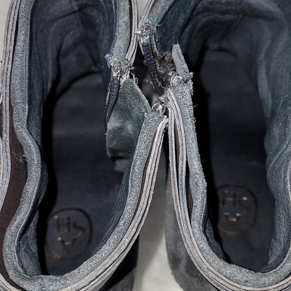 ASH Gray HEAVEN Heel Boots with zipper closure - Picture 8 of 10